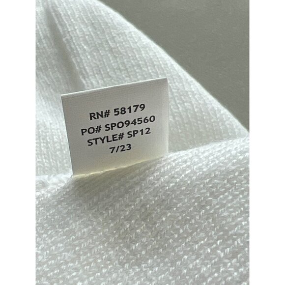 Beechfield BOS Boston Hockey Beanie Hat Unisex OS White Acrylic Cozy Knit Staple - Picture 5 of 6